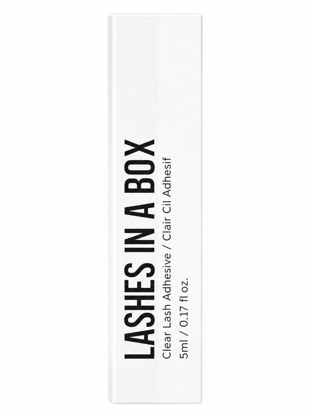 LASHES IN A BOX CLEAR LASH ADHESIVE 5ML - BNIB